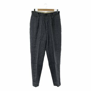 ?NIGEL CABOURN / ナイジェルケーボン | LINEN CHAMBRAY GENTLEMAN PANT リネンシャンブレー ジェントルマンパンツ | 30 | ブルーグレー