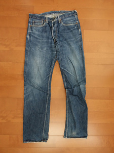 【古着】FULLCOUNT フルカウント 大戦モデル WW II MIDDLE STRAIGHT 1100-14-01 SIZE 35