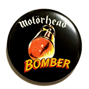 デカ缶バッジ 58mm MOTORHEAD BOMBER モーターヘッド Hard Rock HEAVY METAL