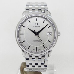 中古オメガ【OMEGA】 4500.31 デビル プレステージ オートマティック クロノメーター シルバー OH済