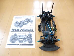 ★タミヤ⑥■ 屋内試走行のみの美品！[ M-07 CONCEPT(コンセプト) ] オプション付！駆動確認済み/現状渡し ■M05等からの乗換えに/M07★