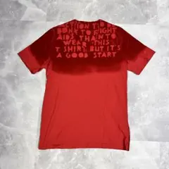 MAISON MARGIELA マルタンマルジェラ AIDS Tシャツ レッド