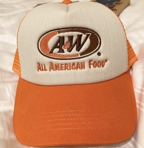 A&W　エーアンドダブリュー　カリフォルニア　キャップ　帽子　アメ車　USDM　ムーンアイズ　ベースボールキャップ　サーファー スケータ