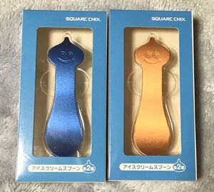 【ドラゴンクエスト】 スライム ＆ スライムベス アイスクリームスプーン ２種セット　新品　非売品