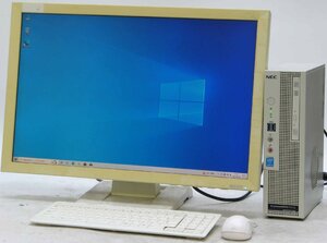 NEC Express 5800/52Xa ■ 24インチ 液晶セット ■ i5-4570TE/DVDマルチ/DisplayPort/省スペース/コンパクト/Windows 10 デスクトップ