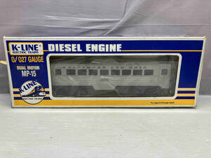 ジャンク 現状品 鉄道模型 Oゲージ K-LINE ELECTRIC TRAINS 1:27 DIESEL ENGINE B&O RDC DUMMY CAR K-26001