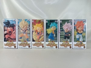 未開封品 フィギュア [全6種セット]バンプレスト ドラゴンボール超 ワールドコレクタブルフィギュア ~SAIYANS BRAVERY~ vol.1