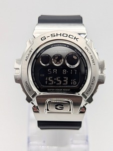 CASIO　G-SHOCK　カシオ　Gショック　GM-6900-1JF　メタル　反転液晶　デジタル　ラバーベルト　QZ　