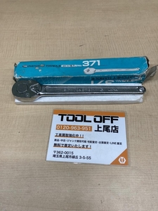 018★おすすめ商品★トネ TONE 前田金属 ラチェットハンドル 12.7mm 371