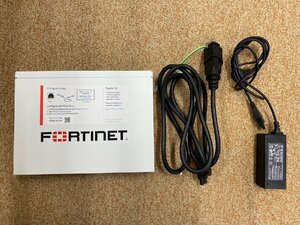 Fortinet FortiGate-60E FG-60E UTM ライセンス期限切れ 【通電OK】【初期化済み】【ACアダプター付き】【直前まで使用動作問題なし】