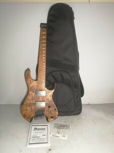 Ibanez QX527PB-ABS ヘッドレス７弦ギター ソフトケース付き 中古058