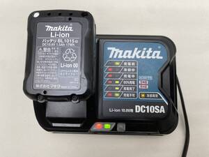 中古 マキタ makita 10.8V用 充電器 DC10SA バッテリー BL1015