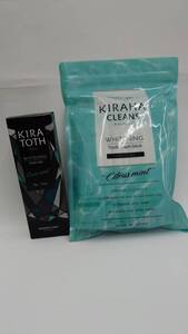 7861 【送料込み】「KIRA TOTH キラトス 50g」「KIRAHA CLEANS キラハクレンズ 30包」セット 【新品未使用】