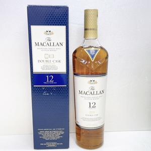 【DHS0602-7-11HM】☆未開栓☆The MACALLAN ザ・マッカラン 12年 ダブルカスク シングルモルト スコッチ ウイスキー 700ml 40%