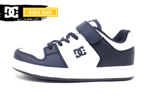 DC SHOES★22cm★MANTECA 4 V SN★キッズ★スニーカー★スケシュー★ネイビー