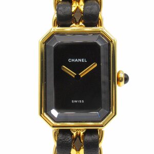 シャネル プルミエールM ブランドオフ CHANEL GP（ゴールドメッキ） 腕時計 GP/革 中古 レディース