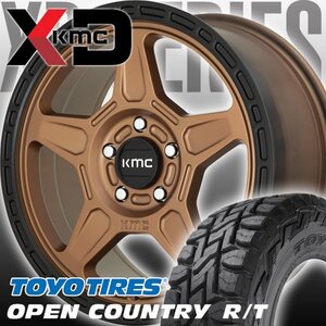 デリカD5 RAV4 コンパス KMC KM721 ALPINE 16インチタイヤホイールセット TOYO オープンカントリー RT 215/70R16 225/70R16 235/70R16