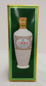 ◆◇新古品　未開封品　山西杏花村　竹葉青酒　500ml　中国　陶器ボトル　AA222-157◇◆