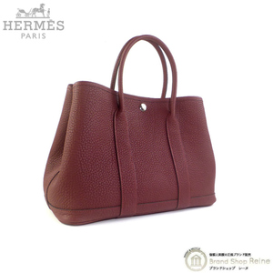 エルメス （HERMES） ガーデンパーティ 30 TPM ネゴンダ ルージュアッシュ W刻 ハンド トート バッグ（新品）