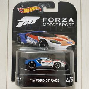 ★レトロエンターテイメント★ 16 Ford GT Race Forza フォードGT フォルツァ ホットウィール ミニカー