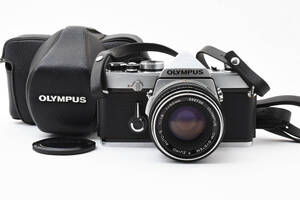 [中古] オリンパス Olympus OM-1 Silver SLR Body F.Zuiko Auto-s 50mm f1.8 Lens JAPAN 2289272