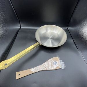 純銅 日本製 25㎝ フライパン 木べら付【未使用・保管品】銅製 COPPER KITCHEN WEAR アサヒ 燕