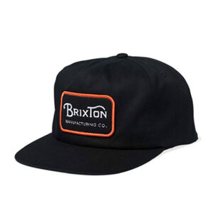 正規品!! BRIXTON(ブリクストン) GRADE SNAPBACK ブラック