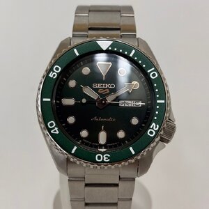 ＜未使用＞ SEIKO セイコー 5SPORTS 5スポーツ SBSA013 4R36-07G0 腕時計 デイデイト SS メンズ 自動巻き 裏スケ