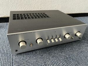 1円スタート LUXMAN L-11 プリメインアンプ ラックスマン アンプ シルバー オーディオ機器 通電確認済み