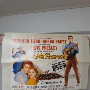 映画Love Me Tender 大型ポスター！オランダ盤LP！Elvis Presley / In Hollywood 80年 RCA NL-45295 エルヴィス・プレスリーやさしく愛して