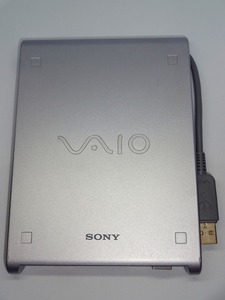 USB外付けフロッピーディスクドライブ SONY PCGA-UFD5 3モード対応 中古動作品