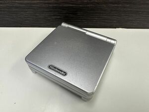 E047-J9-4613 任天堂 ゲーム ゲームボーイアドバンス 本体 AGS-001 シルバー 現状品①