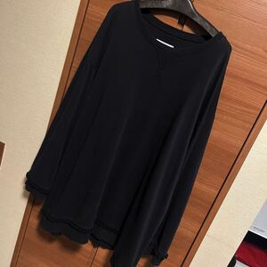 MM6 メゾン マルジェラ ポンポン スウェット ワンピース オーバーサイズ ビッグシルエット トレーナー Maison Margiela