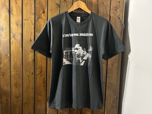 新品★ジョンコルトレーン　A LOVE SUPREME　ビンテージスタイル　Tシャツ【L】★モダンジャズ/サックス