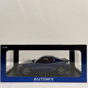 AUTOart 1/18 TOYOTA 86 GT European version LHD Blue Silica オートアート トヨタ 欧州仕様 ブルーシリカ ZN6 ミニカー モデルカー