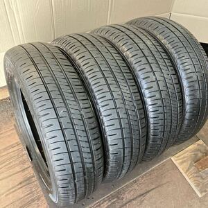 良品! 155/65R13 4本／DL EC204 8分〜9分上 送料込12200円〜 G4490-12