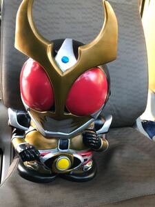 仮面ライダークウガ　ビック貯金箱　当時物