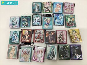 08 【現状】初音ミク すーぱーそに子 各種 カードスリーブ まとめ売り