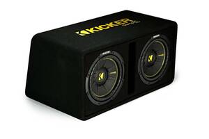 KICKER 44DCWC102 カーオーディオコンプ ポートデュアル10インチロードサブ(中古品)