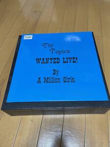 新品未開封　The Topics Wanted Live! By A Million Girls LP JazzManナンバリング