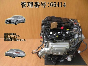 令和1年 スカイライン HV37 VQ35HR エンジン本体