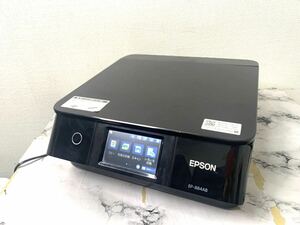 EPSON/エプソン カラリオ インクジェットプリンター EP-883AB ブラック 現状品