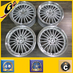 美品 kiki5577 18インチ 18x8J+52 112-5H テーパータイプ ベンツ