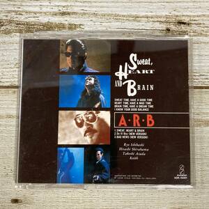 SCD02-161 ■「中古CD」 シングルCD　A.R.B. / SWEAT, HEART & BRAIN ■ VDR-15001 【同梱不可】