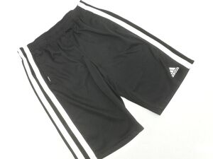 adidas アディダス ハーフ パンツ sizeO/黒 ■◆ ☆ eha1 メンズ