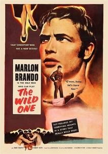 ポスター『乱暴者』（The Wild One）1953★マーロン・ブランド/トライアンフ/ハーレーダビットソン/LEVI’S/501XX/リー・マーヴィン