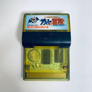 1円出品 GBC ゲームボーイカラー専用 ぬし釣りアドベンチャー カイトの冒険ソフトのみ 起動確認済