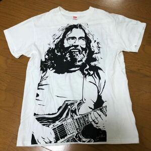 グレイトフルデッド GRATEFUL DEAD 90s Tシャツ　ビンテージ vintage ジェリーガルシア JERRY GARCIA ヘインズ hanes usa製　白　L