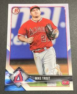 2018 Bowman Mike Trout 1 Angels Topps MLB マイク・トラウト　エンゼルス　トップス