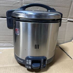 あ-4664）リンナイ　ガス炊飯器　都市ガス　１２A・１３A　RR-055GS-D 中古現状品